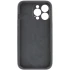 Чехол с защитой камеры Silicone Case для Apple iPhone 18 Pro Max – Серый / Dark Gray. Фото 2 из 4