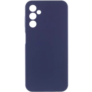 Чехол Silicone Case Lakshmi Plus с закрытой камерой для Samsung Galaxy A25 5G — Синий / Midnight Blue