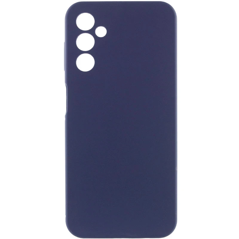 Чохол Silicone Case Lakshmi Premium з закритою камерою на Samsung Galaxy A17 4G/5G – Темно-синій / Midnight blue. Фото 1 з 7