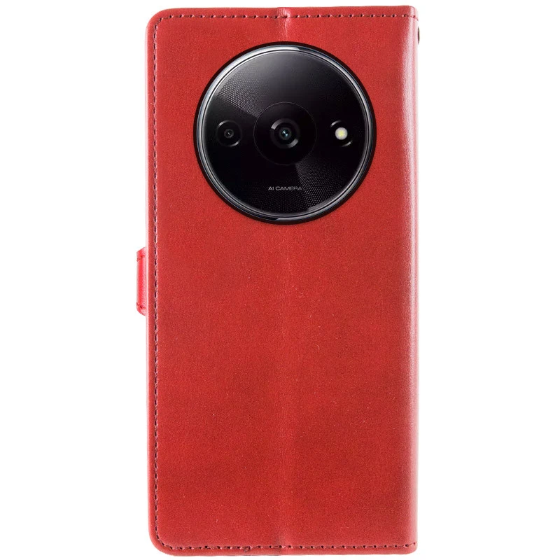 Чехол-книжка GETMAN Gallant  для Xiaomi Redmi A3 – Красный. Фото 3 из 8