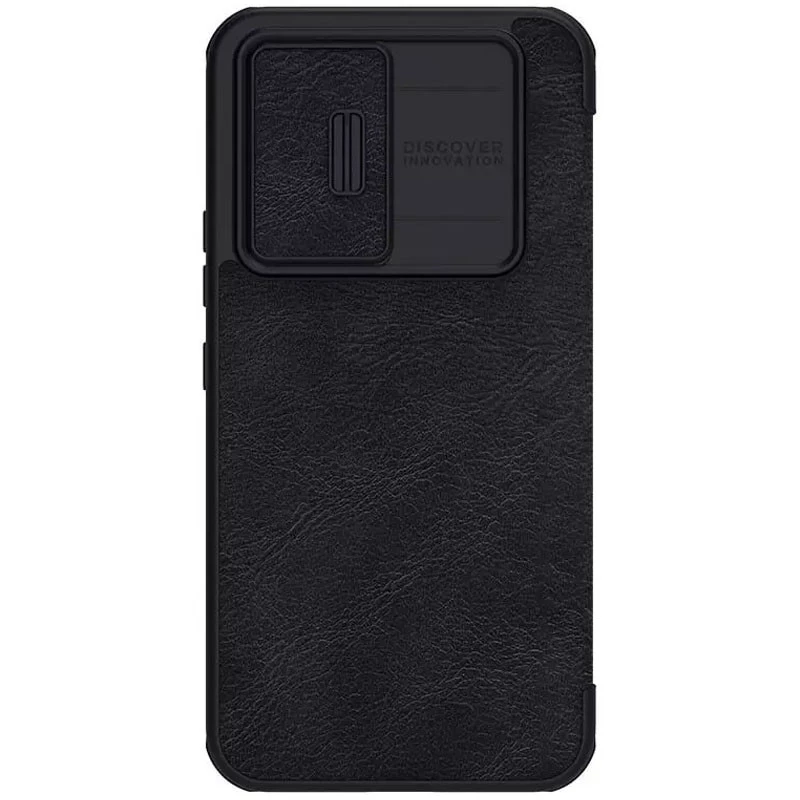 Кожаный чехол-книжка Nillkin Qin Pro Camshield для Samsung Galaxy S25+ – Черный. Фото 3 Кожаный чехол-книжка Nillkin Qin Pro Camshield для Samsung Galaxy S25+ – Черный. Фото 3 из 5