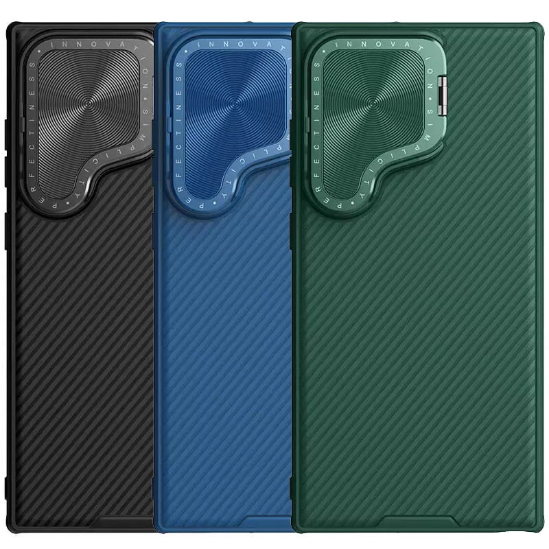 Силиконовая накладка Nillkin Camshield Silky Prop для Samsung Galaxy S24 Ultra фото 1 из 2