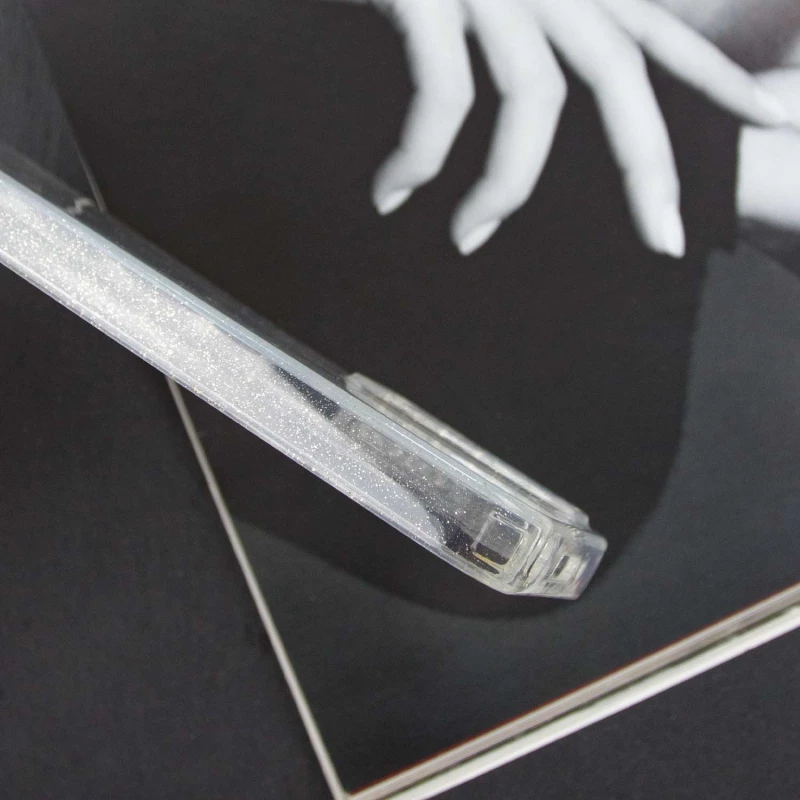 Прозрачный чехол с блестками Xiaomi Redmi 10 – Clear. Фото 6 из 7