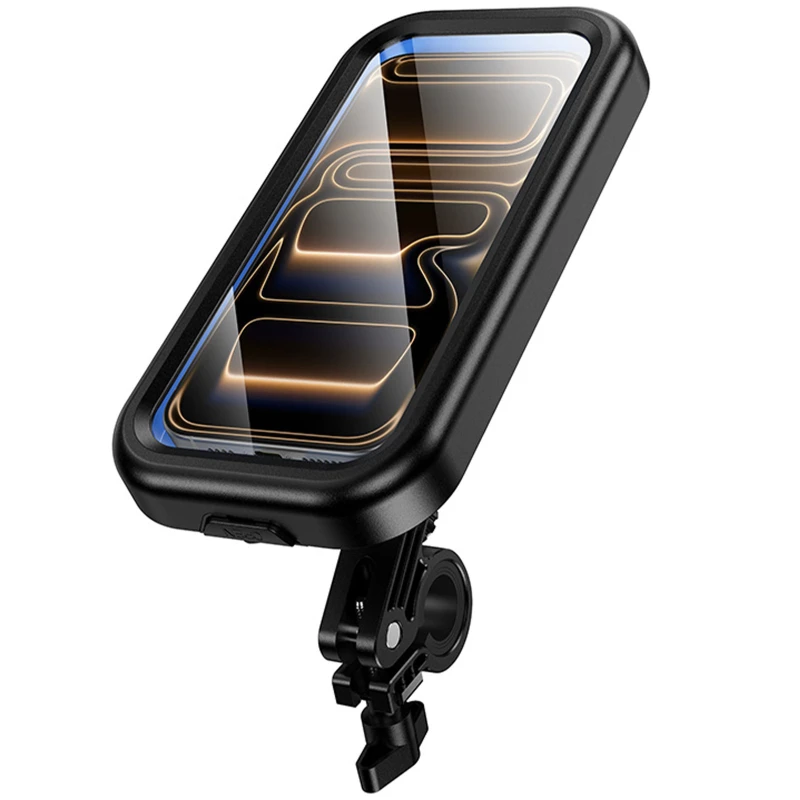 Вело- Мото- держатель Hoco H95 Bendito waterproof – Black. Фото 3 из 6