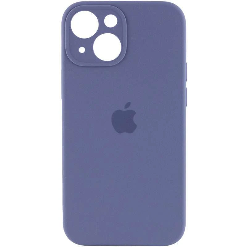 

Чехол Silicone Case с защитой камеры для Apple iPhone 14 (6.1") (Серый / Lavender Gray), Сірий / lavender gray