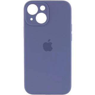 Чехол Silicone Case с защитой камеры для Apple iPhone 15 Plus (6.7") фото 1 из 4