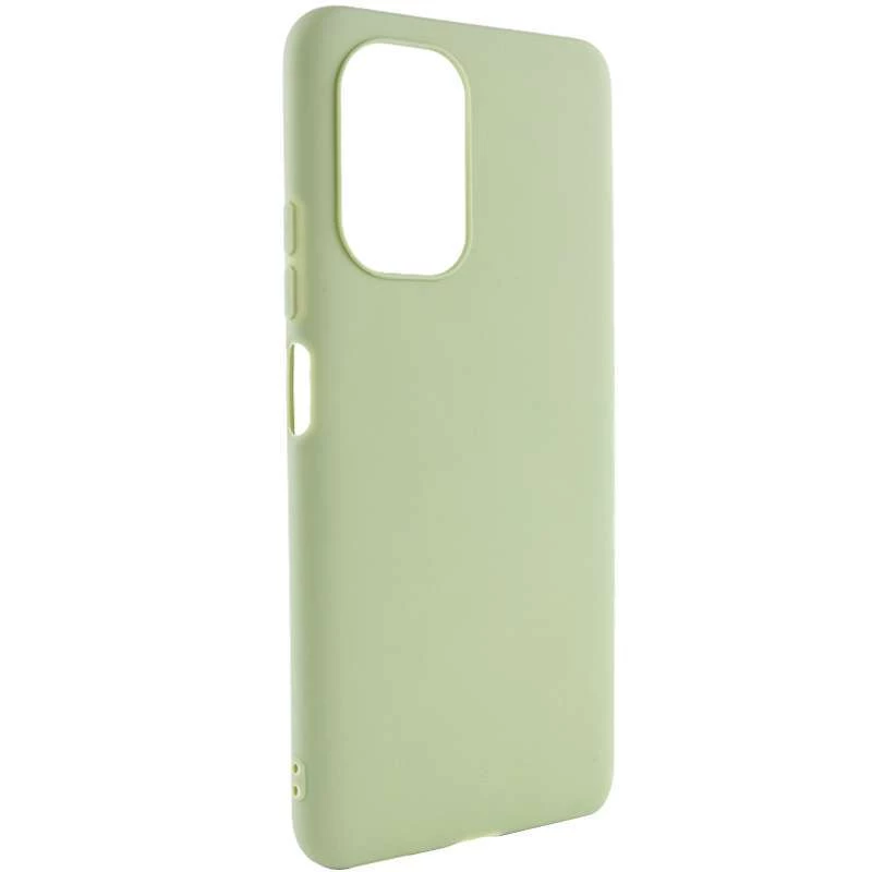 Кольоровий силіконовий чохол на Xiaomi Redmi K40 / K40 Pro / K40 Pro+ / Poco F3 – Фісташковий. Фото 4 з 8