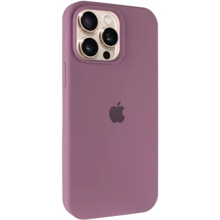 Чохол Silicone Case з закритим низом на Apple iPhone 14 Pro (6.1") — Ліловий / Lilac Pride