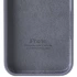 Чехол Silicone Case с закрытым низом для Apple iPhone 17e (6.1") – Серый / Lavender Gray. Фото 4 из 6