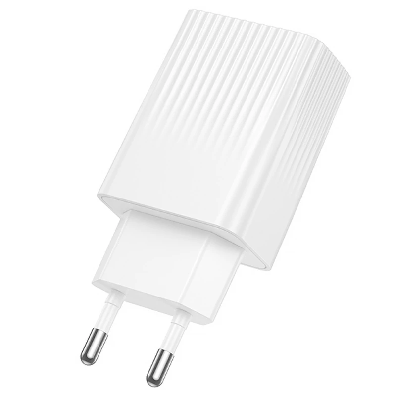 СЗУ Borofone BAS75A Source PD30W (1USB-C) – White. Фото 4 из 5