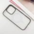 TPU+PC чохол Blueo Skin Friendly Frosted with MagSafe для Apple iPhone 16 Pro – Сірий. Фото 5 з 13