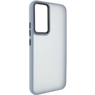 Чехол TPU+PC Lyon Frosted на Motorola Moto G22 — Sierra Blue