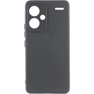 Чехол Silicone Case Lakshmi Plus с закрытой камерой для Xiaomi Redmi Note 13 Pro+ — Серый / Gray