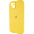 Чехол Silicone Case с защитой камеры для Apple iPhone 14 (6.1") – Желтый / Yellow. Фото 6 из 15