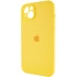 Чехол Silicone Case с защитой камеры для Apple iPhone 15 Plus (6.7") – Желтый / Yellow. Фото 6 из 14