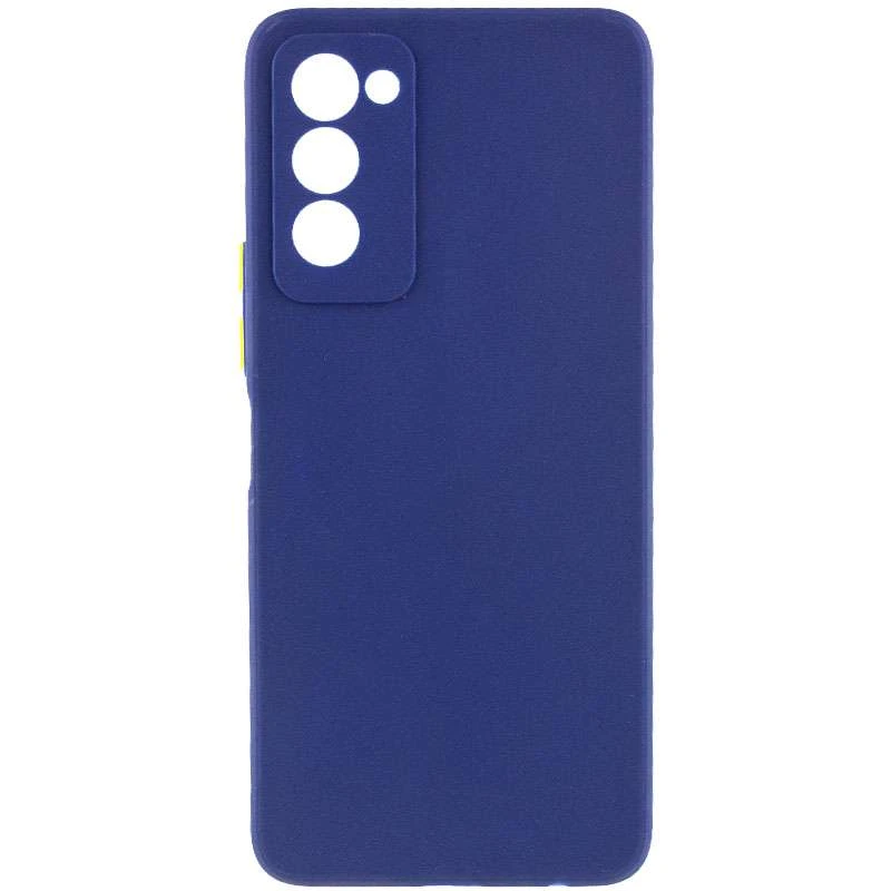 

Силіконовий чохол TPU Square з захистом камери на TECNO Camon 18 (Синій)