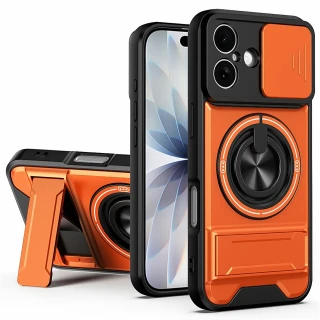 Ударостійкий чохол Camshield StandRing case для Apple iPhone 17 (6.3") фото 1 з 3