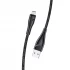 Дата кабель Usams US-SJ393 U41 Micro Braided Data and Charging Cable 1m – Чорний. Фото 1 з 4