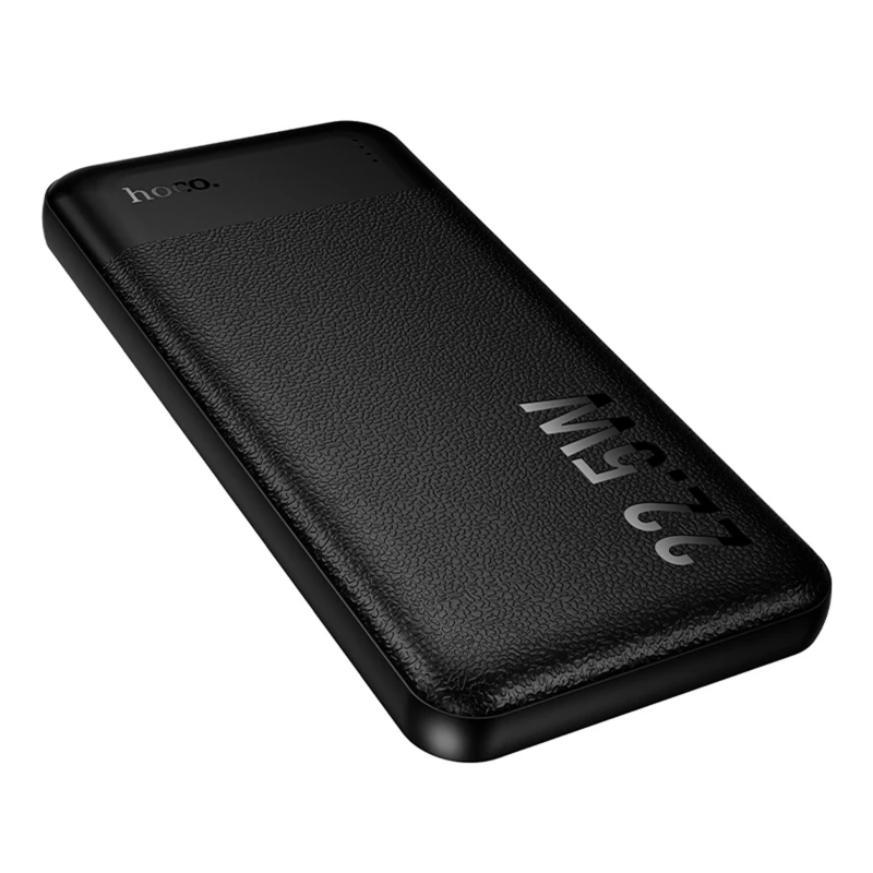 Портативний ЗП Power Bank Hoco J159 Essence 22.5W+PD20W 10000 mAh – Black. Фото 4 з 6