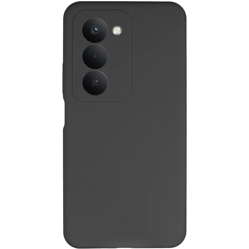 Чехол Silicone Case Lakshmi Premium з закритою камерою на Xiaomi Redmi 15 (EU) – Черный / Black. Фото 3 из 9