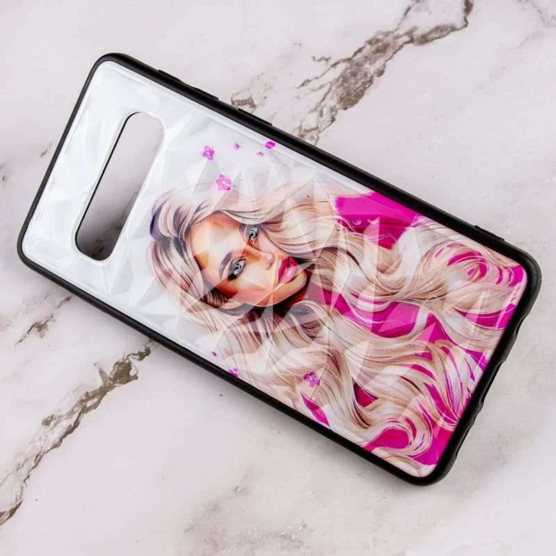 Стеклянный чехол Prisma Ladies на Samsung Galaxy S10e – Pink. Фото 2 из 3