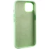 Чохол Silicone Case з металевими кнопками на Apple iPhone 12 Pro Max (6.7") – Зелений / Pistachio. Фото 7 з 9