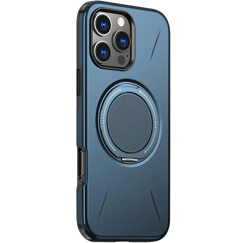 TPU+PC чохол Kalebol Magnetic Case для Apple iPhone 16 Pro Max – Blue. Фото 1 з 3
