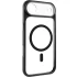 Чохол TPU GETMAN Moon Clear with MagSafe для Apple iPhone 17 Air (6.5") – Black. Фото 2 з 8