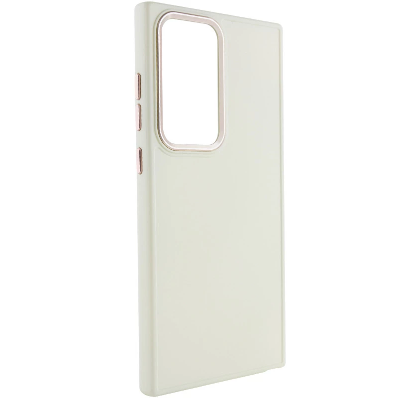 

TPU чехол Bonbon с металлическими кнопками для Samsung Galaxy S24 Ultra (Белый / White), Білий / white