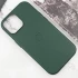 Шкіряний чохол Silicone Case Premium з MagSafe and Animation на Apple iPhone 15 (6.1") – Green. Фото 3 з 5