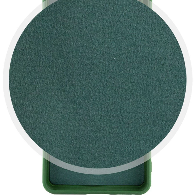 Чохол Silicone Case Lakshmi Premium з закритою камерою на Xiaomi Redmi 14C / Poco C75 – Зелений / Cyprus Green. Фото 3 з 8