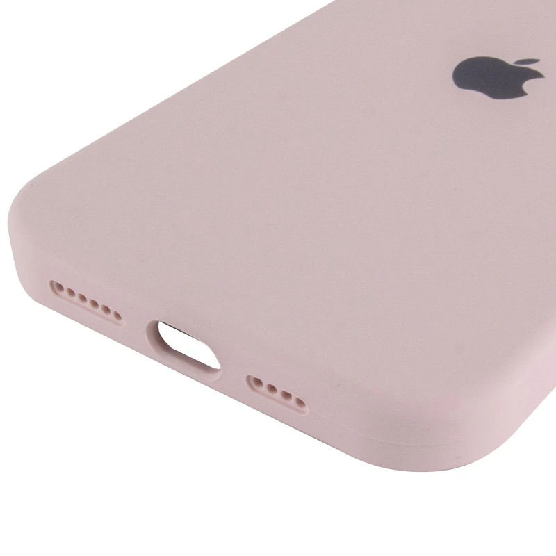 Чохол Silicone Case з закритим низом на Apple iPhone 15 Pro (6.1") – Рожевий / Chalk Pink. Фото 7 з 8