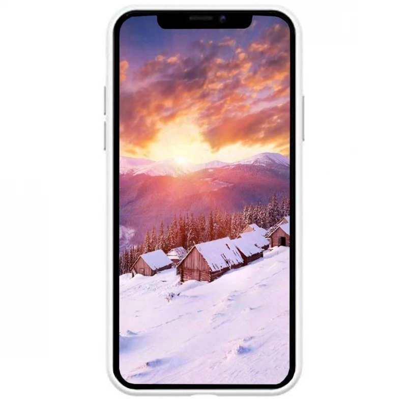 Чохол Silicone Case з закритим низом на Apple iPhone XR (6.1") – Білий / White. Фото 2 з 4