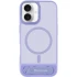 TPU+PC чохол Stand case для Apple iPhone 16 – Light blue. Фото 3 з 7
