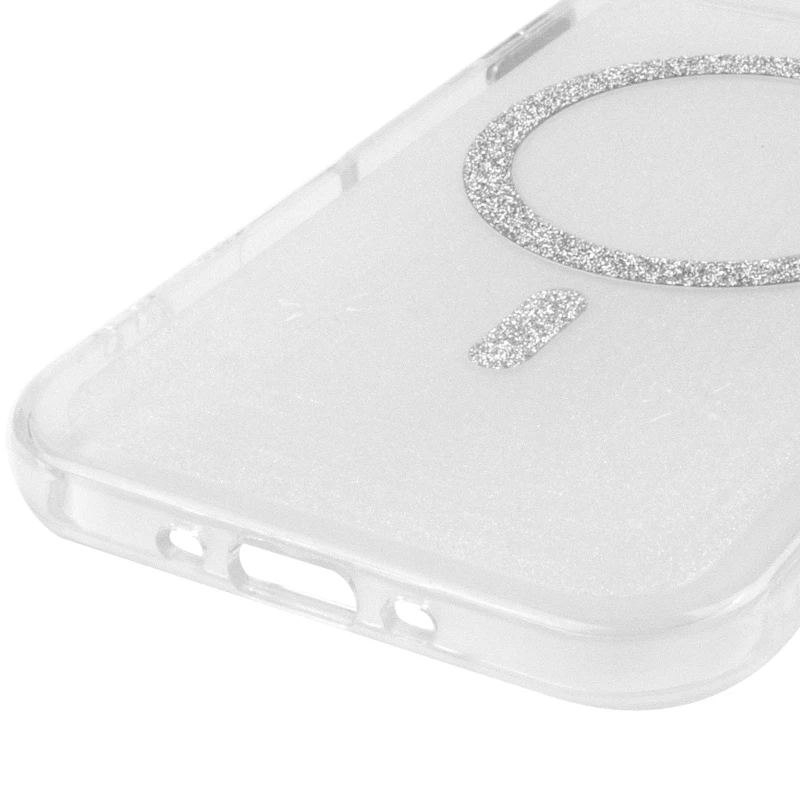 Чехол TPU+PC Jewel Sparkle with MagSafe для Apple iPhone 17 Air (6.5") – Diamond White. Фото 7 из 8