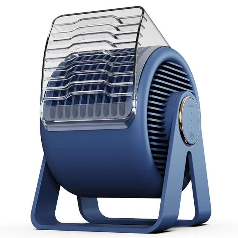 Настільний вентилятор F7-B Snail 2200mAh – Blue. Фото 1 з 7