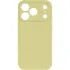 Чехол Silk Full Camera Protective (AA) NO LOGO для Apple iPhone 17 Pro Max (6.9") – Желтый / Mellow Yellow. Фото 2 из 5