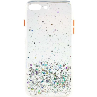 Чохол з блискітками та захистом камери на Apple iPhone 7 plus / 8 plus фото 1 з 3