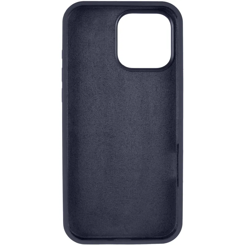 Чехол Silk Full Protective (AA) NO LOGO для Apple iPhone 16 Pro Max – Темно-синий / Midnight blue. Фото 8 из 12