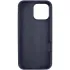 Чехол Silk Full Protective (AA) NO LOGO для Apple iPhone 16 Pro Max – Темно-синий / Midnight blue. Фото 8 из 12