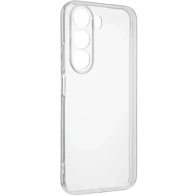 Ультратонкий силиконовый чехол 1,5 мм с защитой камеры для Realme C100i – Бесцветный (прозрачный). Фото 1 из 2