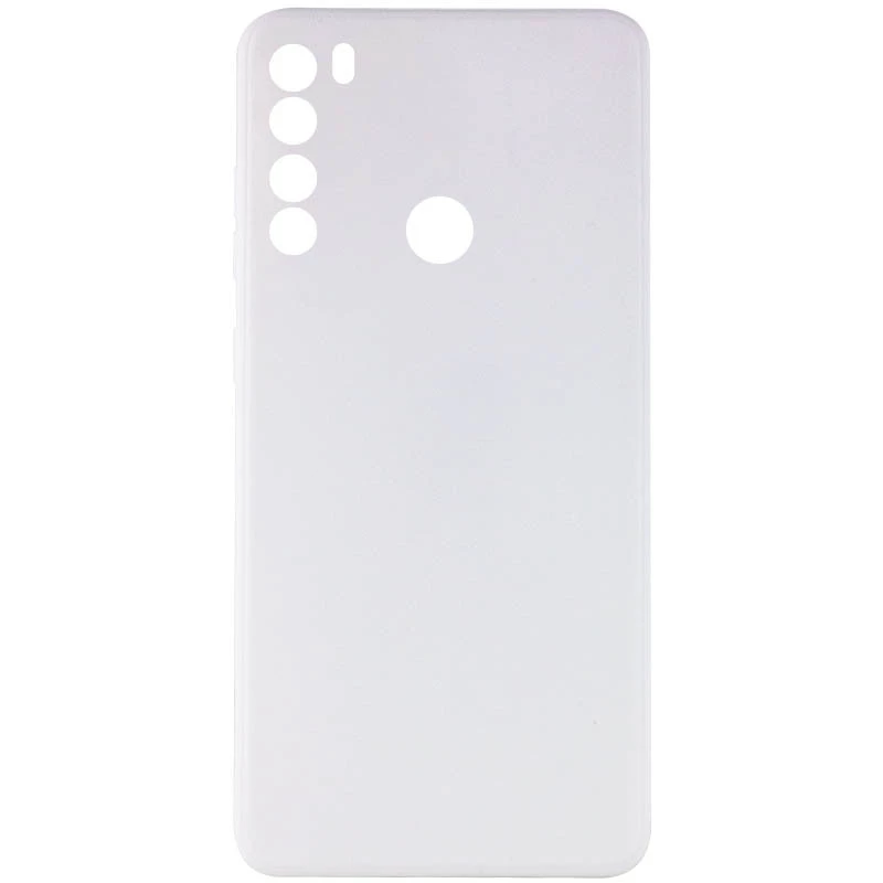 

Кольоровий силіконовий чохол із захистом камери на Xiaomi Redmi Note 8 (Білий / White)