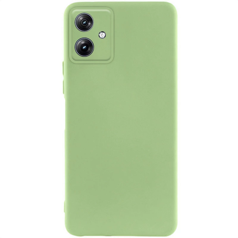 Кольоровий силіконовий чохол GETMAN із закритою камерою для Motorola Moto G54 – Зелений / Pistachio. Фото 1 Кольоровий силіконовий чохол GETMAN із закритою камерою для Motorola Moto G54 – Зелений / Pistachio. Фото 1 з 1