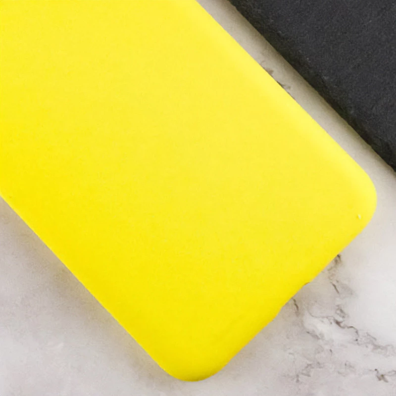 Чохол Silicone Case Lakshmi Premium з закритою камерою на Xiaomi Redmi Note 13 4G – Жовтий / Yellow. Фото 3 з 3