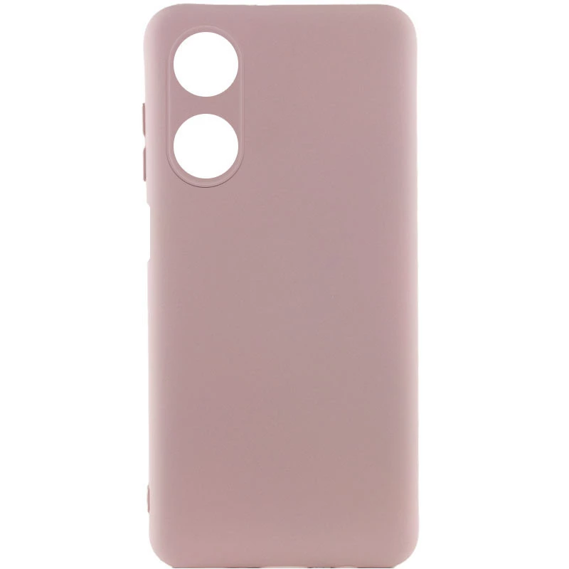 Чохол Silicone Case Lakshmi з закритою камерою на Oppo A18 – Рожевий / Pink Sand. Фото 1 з 3