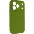 Чехол Silk Full Camera Protective (AA) NO LOGO для Apple iPhone 17 Pro Max (6.9") – Зеленый / Dark Olive. Фото 1 из 5