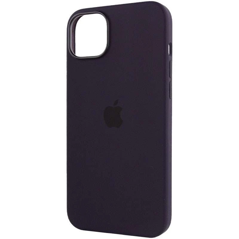 Чохол Silicone case (AAA) with Magsafe для Apple iPhone 14 Pro (6.1") – Фіолетовий / Elderberry. Фото 7 з 8