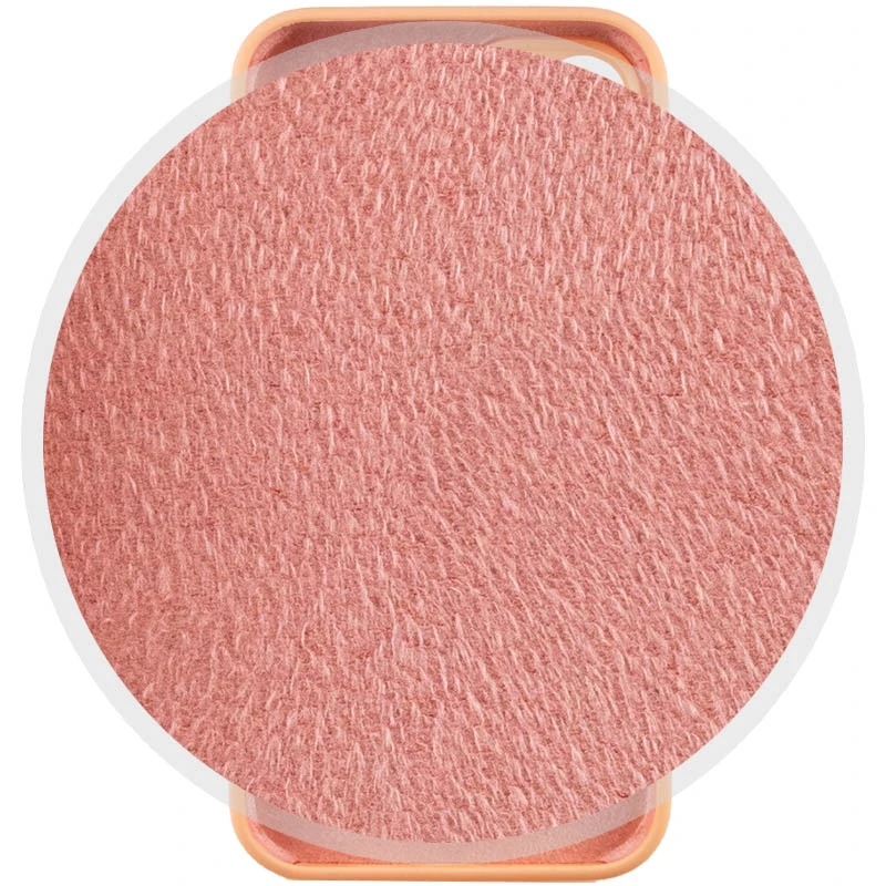 Чехол Silicone Case с защитой камеры для Apple iPhone 13 (6.1") – Оранжевый / Cantaloupe. Фото 6 из 10