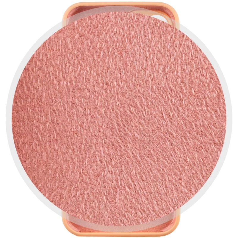 Чехол Silicone Case с защитой камеры для Apple iPhone 15 Plus (6.7") – Оранжевый / Cantaloupe. Фото 5 из 9