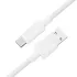 Дата кабель Acefast C18-04 USB to Type-C 3A (1.2m) – White. Фото 3 из 5